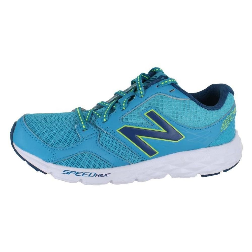 New Balance Women's Classics Running Sneakers W490LT3 B Aqua Blue Size 10 Medium